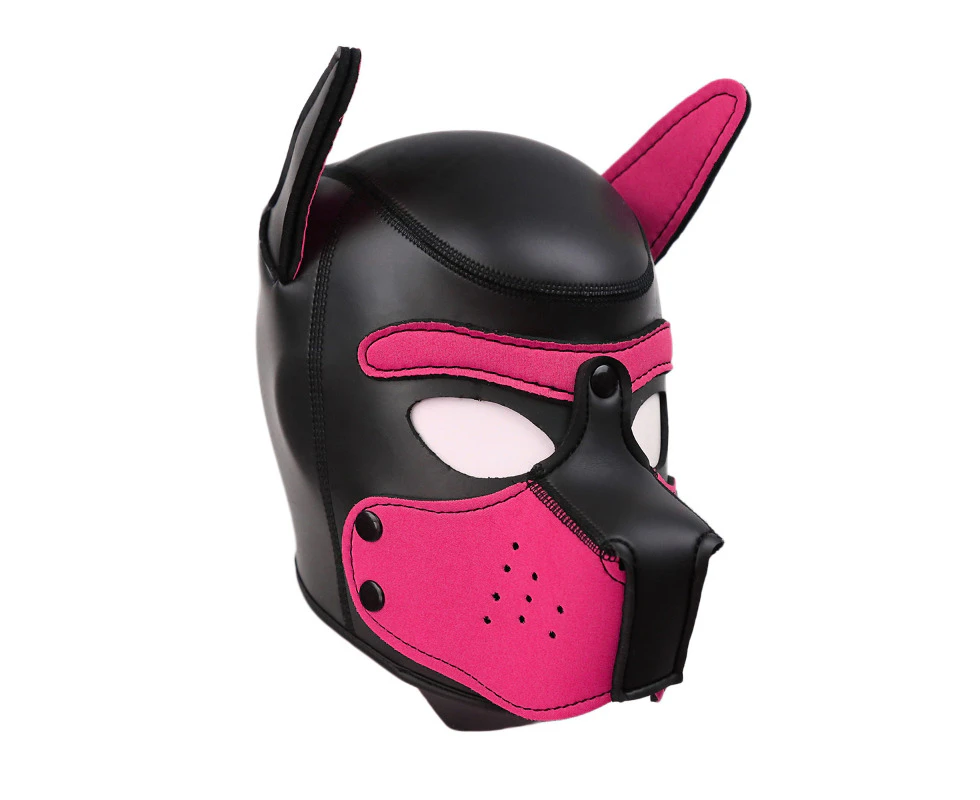 Puppy Play Mask Pink