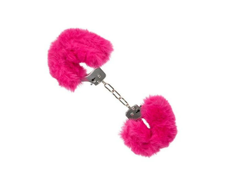 CalExotics Ultra Fluffy Furry Handcuffs - Pink