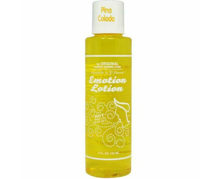 Introducing The Sensaluxe Emotion Lotion Pina Colada Water Based Warming Flavored Lubricant For Enhanced Pleasure