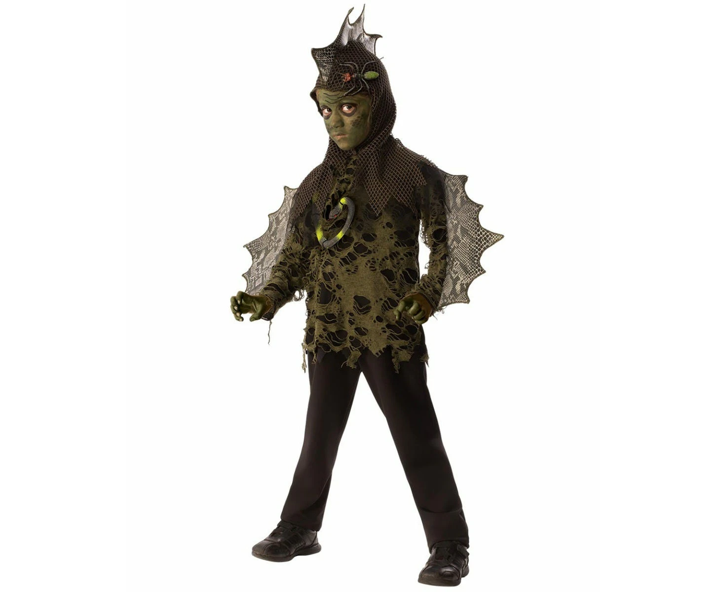 Swamp Boy Lizard Child Costume