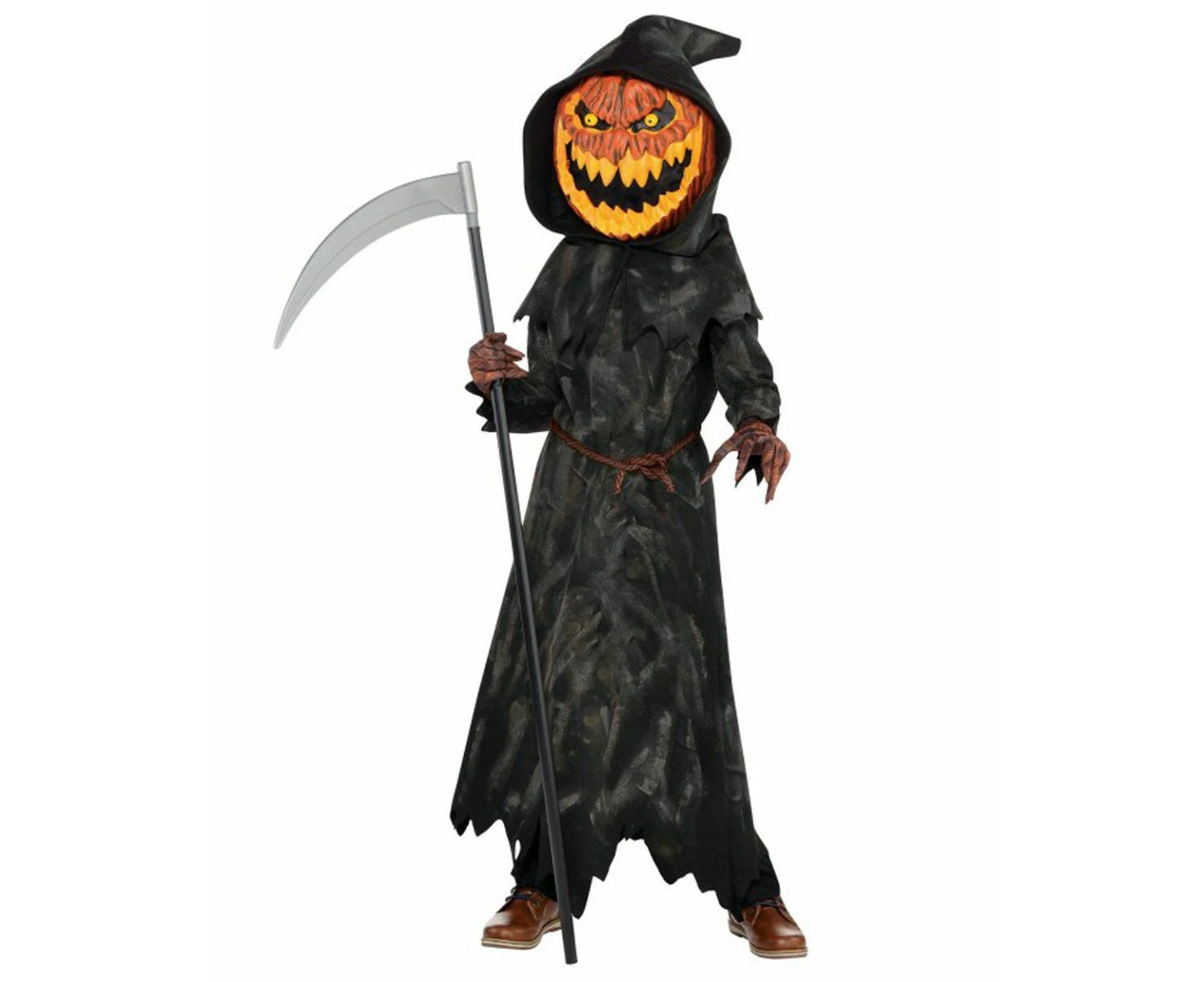 Jack O Head Pumpkin Child Costume