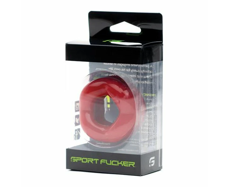 Sport Fucker Revolution Ring Stretcher Red Introducing The Sport Fucker Revolution Ring Stretcher The Ultimate Pleasure Enhancer For Men