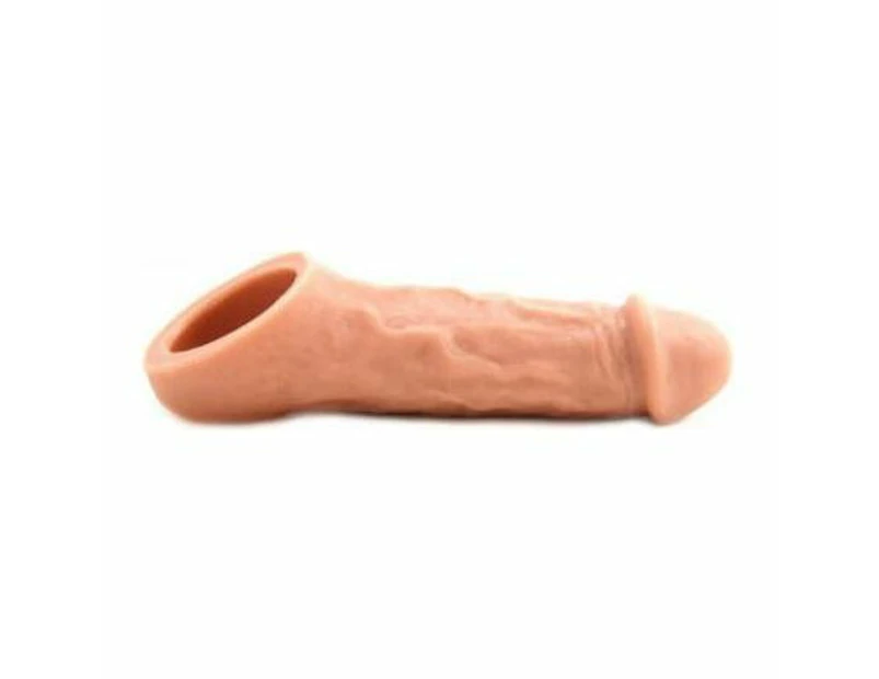 Vixen Creations Colossus Vanilla Ivory Silicone Penis Extender For Men Ultimate Pleasure Enhancement