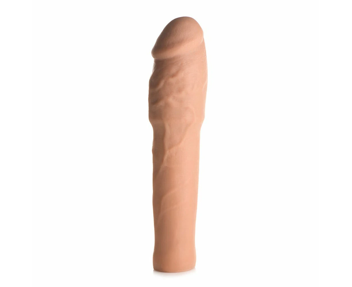 Jock Extra Long 2 Inch Penis Extension Sleeve - Medium Skin Tone