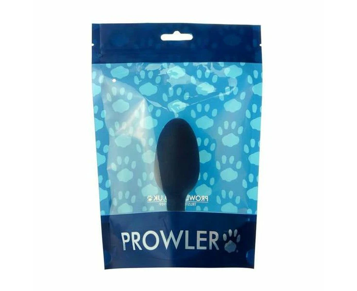 Prowler Large Weight Butt Plug 120mm The Ultimate Carbon Steel Sensation For Expert Anal Pleasure (black)