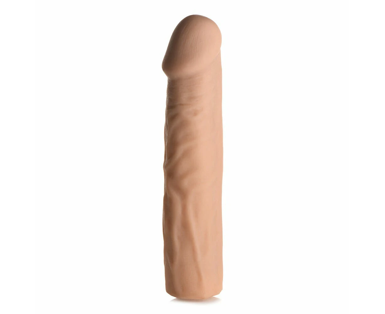 Jock Extra Long 3 Inch Penis Extension Sleeve - Light Skin Tone