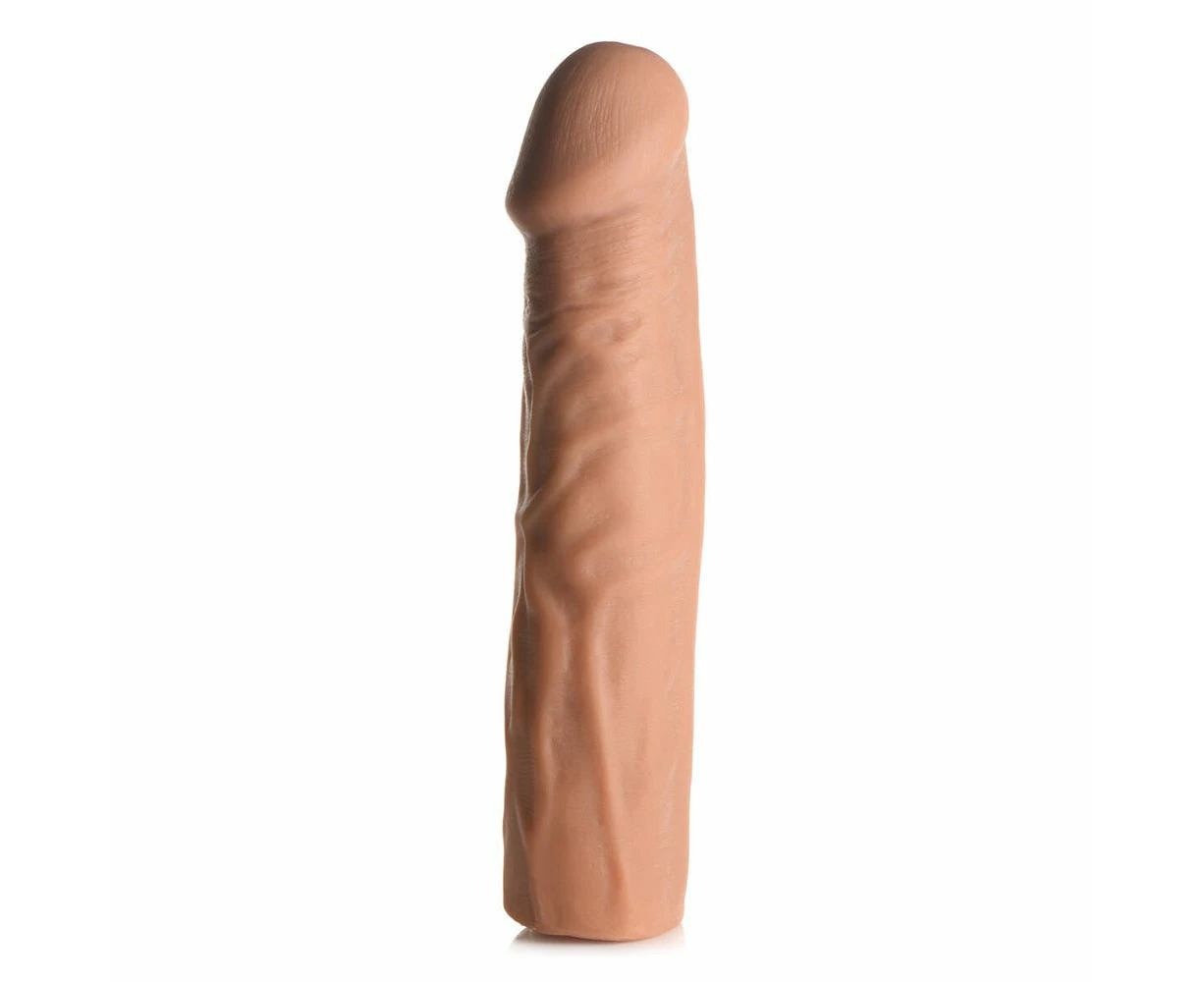 Jock Extra Long 3 Inch Penis Extension Sleeve - Medium Skin Tone