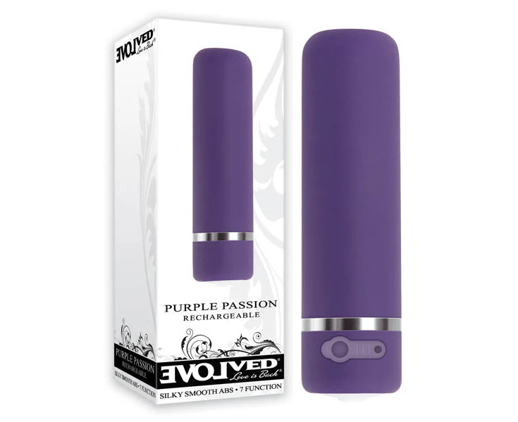 Purple Passion Rechargeable Bullet by Evolved