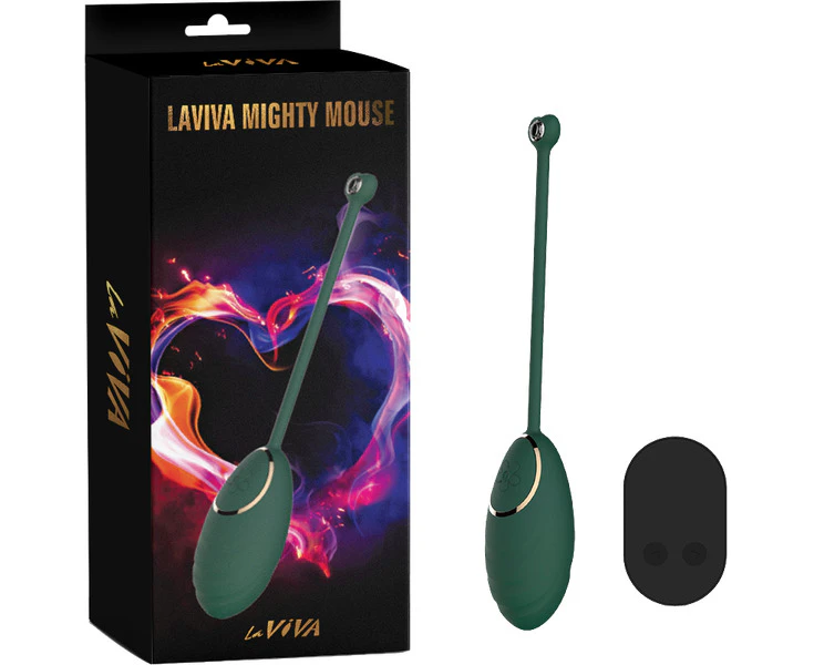 Laviva Mighty Mouse Teal Wireless Remote Control Rechargeable Vibrating Adult Toy For Enhanced Pleasure