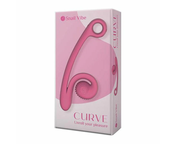 Introducing The Snail Pleasure Curve Pink Dual Stimulation G Spot And Clitoral Vibrator