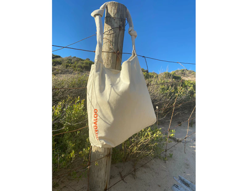 NINGALOO Corduroy Tote Bag - Sand