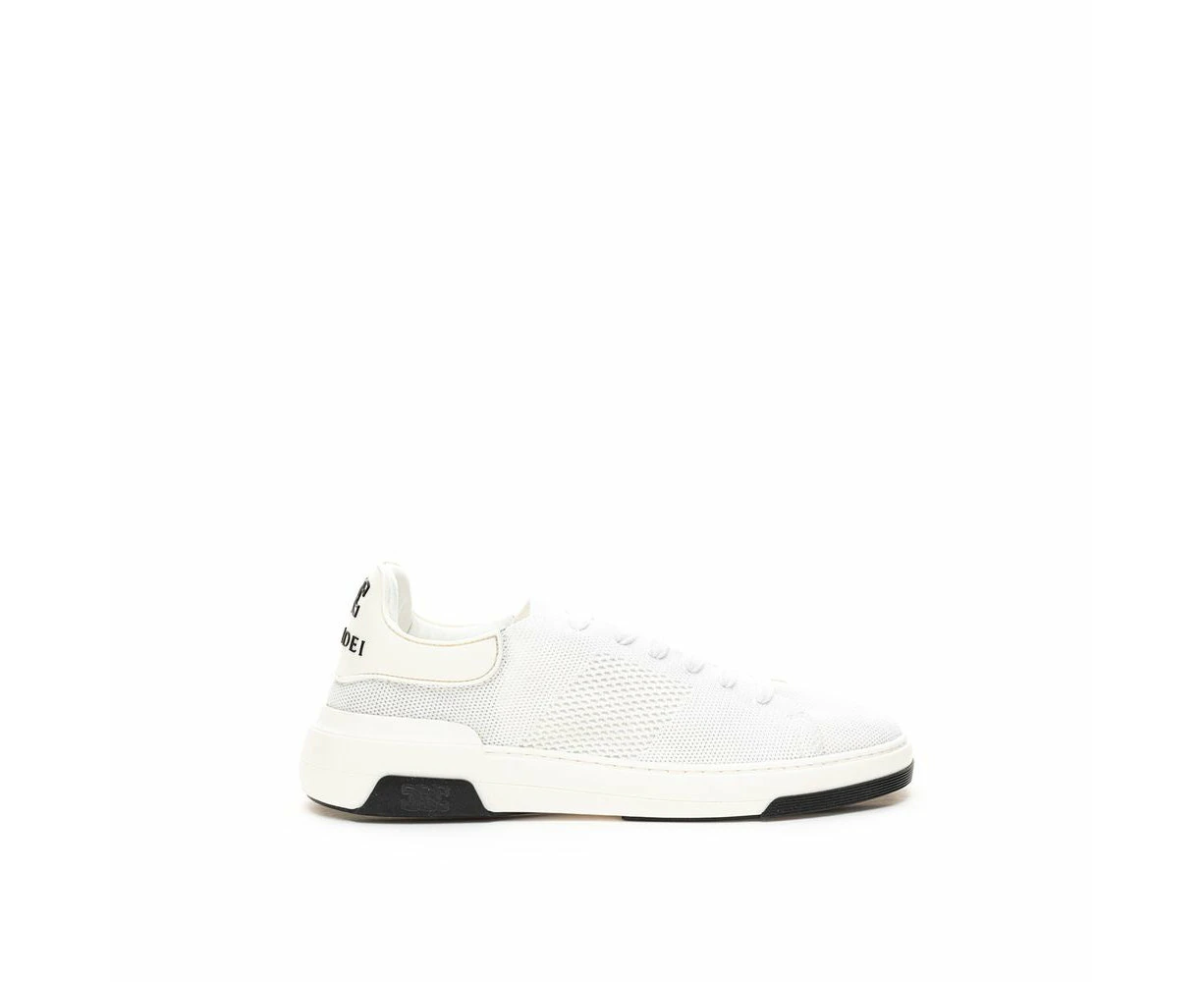 Casadei Elegant White Leather Sneakers