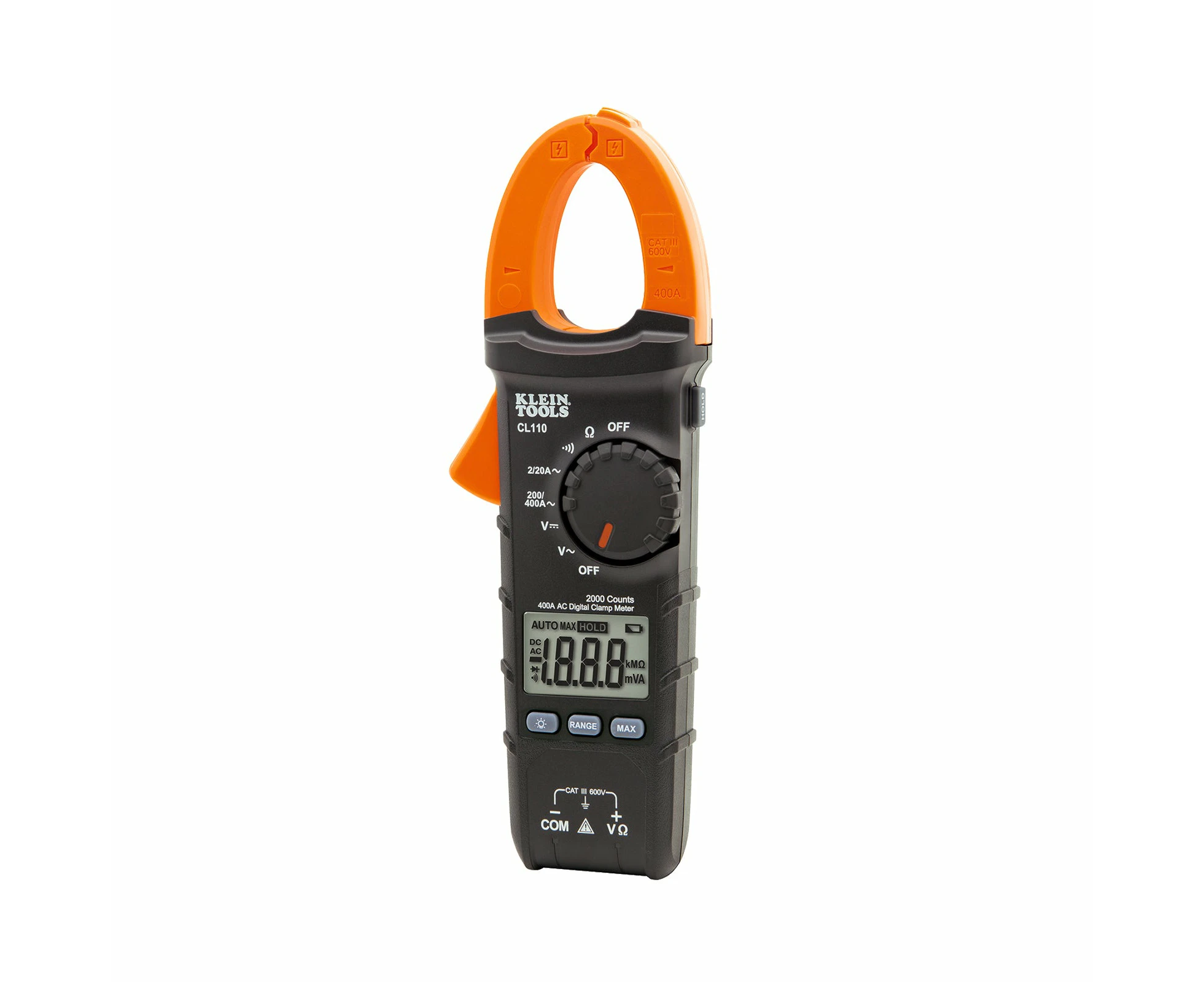 Klein Tools 600v Auto Ranging Digital Clamp Meter