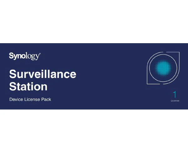 Synology Surveillance Device License Pack For Synology NAS - 1 Additional License  (Physical Product)