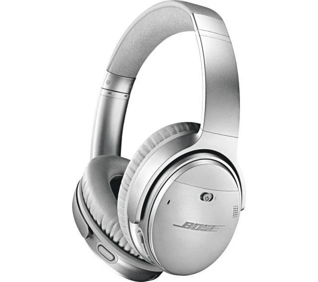 Bose QuietComfort 35 II Headphones Noice Cancelling Wirelesss - Silver - Reconditioned - Refurbished Grade B