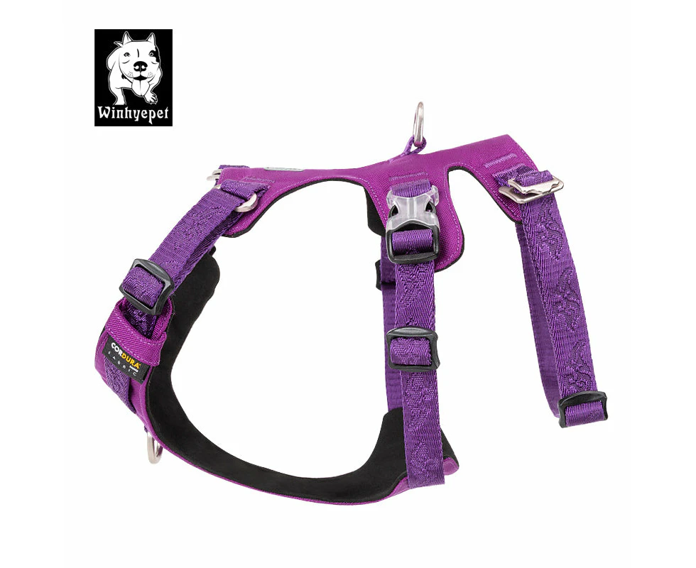 Whinhyepet Harness Purple 2XS