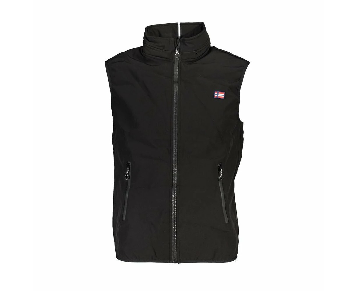 Scuola Nautica Black Polyester Jacket - L