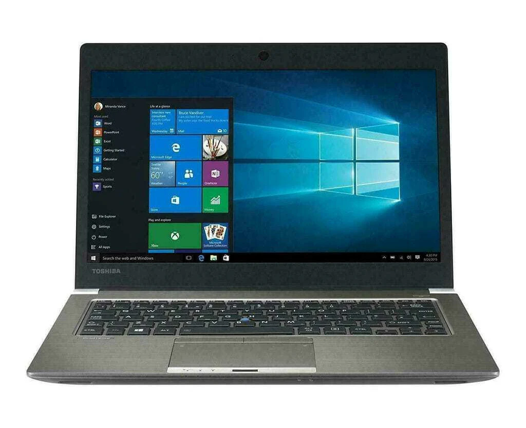 Toshiba PORTEGE Z30-C Intel i5 6200U 2.30GHz 8GB RAM 256GB SSD 13.3" Win 10 - Refurbished Grade A