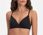 Bonds Women's Invisi Wirefree Bra - Black