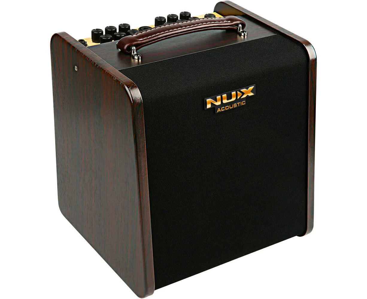 NU-X Stageman II Charge, 80W Battery Powered Acoustic Guitar Amplifier with Digital FX