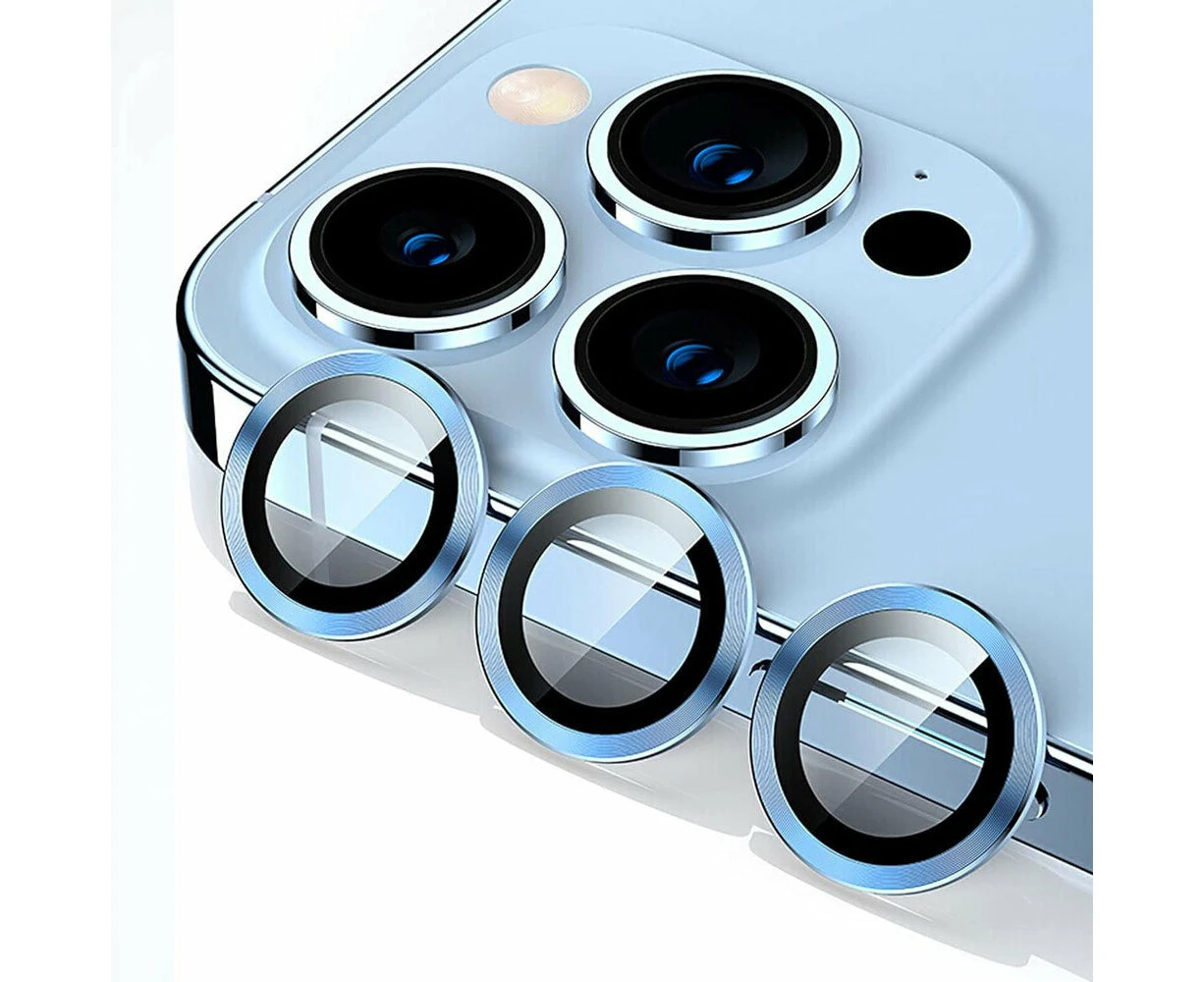 Kinglas Camera Lens Protector for iPhone - Blue, iPhone 13 Pro / 13 Pro Max