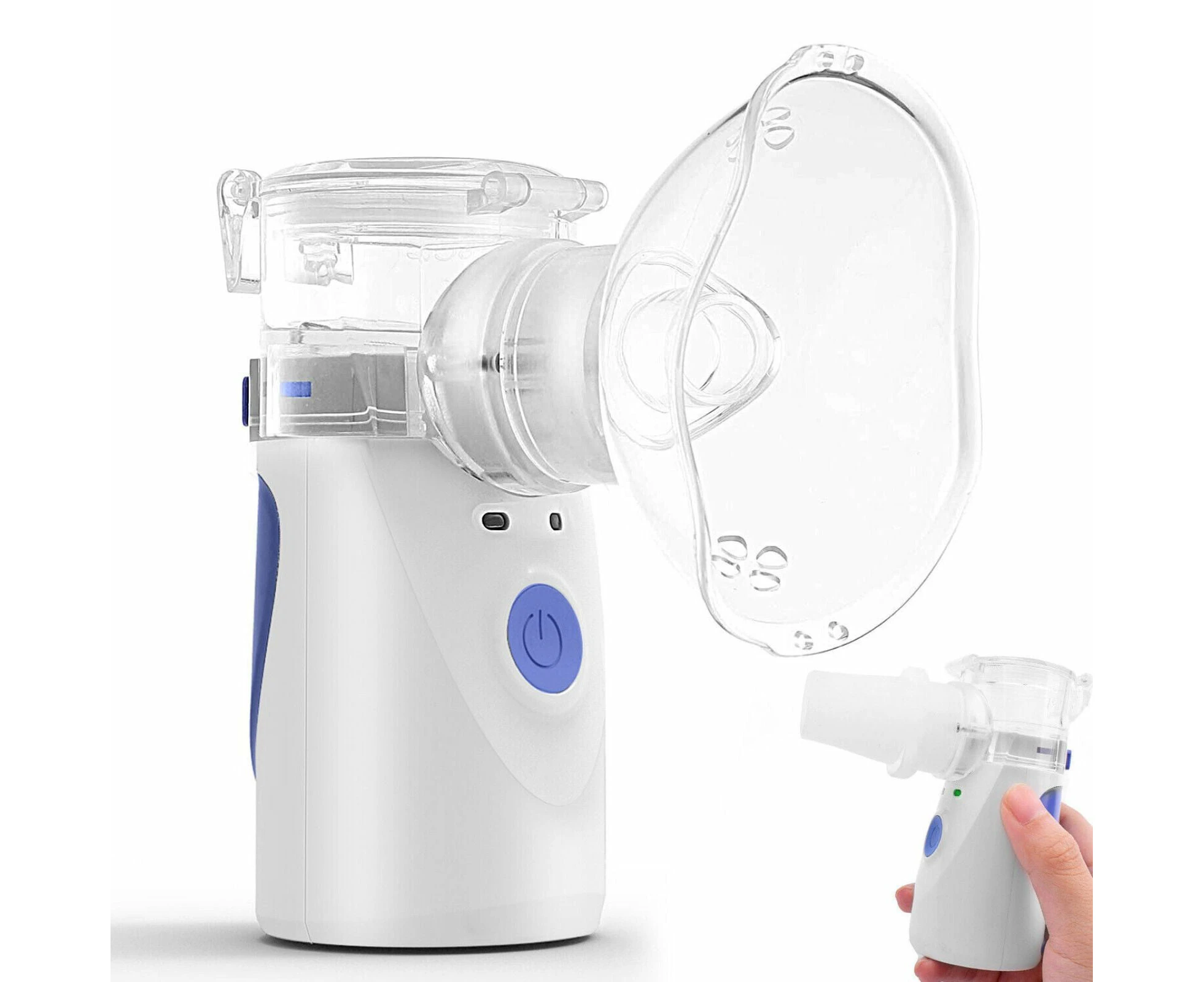 Handheld Ultrasonic Nebulize Portable Inhaler Travel Mesh Asthma Respirator