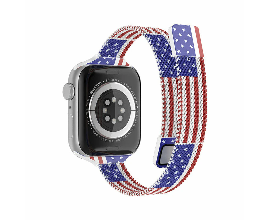 For Apple Watch Stainless Steel Strap iWatch Ultra Series 8 7 6 3 SE 38/40/41/42/44/45/49mm - 12#