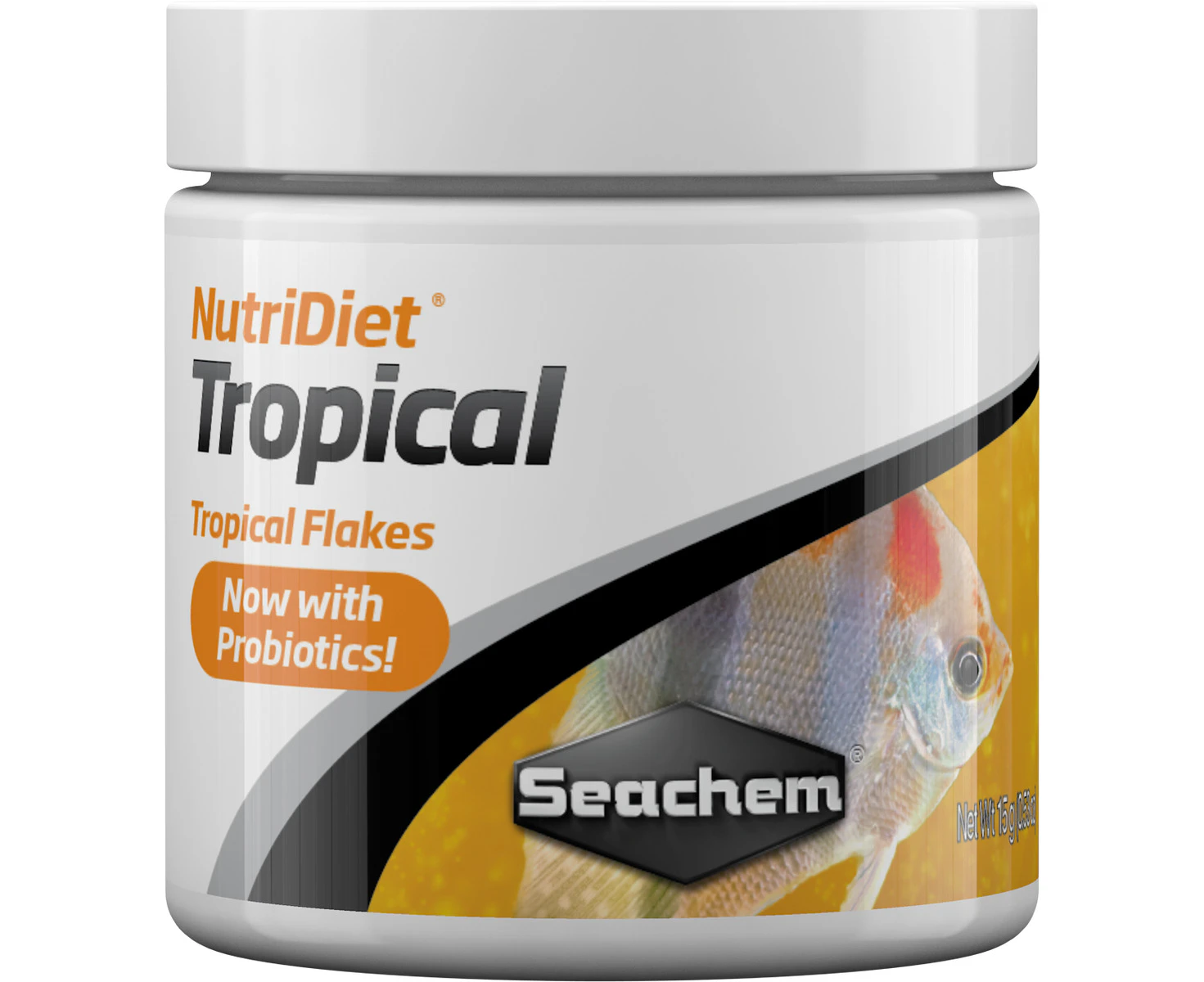 Seachem Nutridiet Tropical Flakes w/ Probiotics 15g (SC1081)