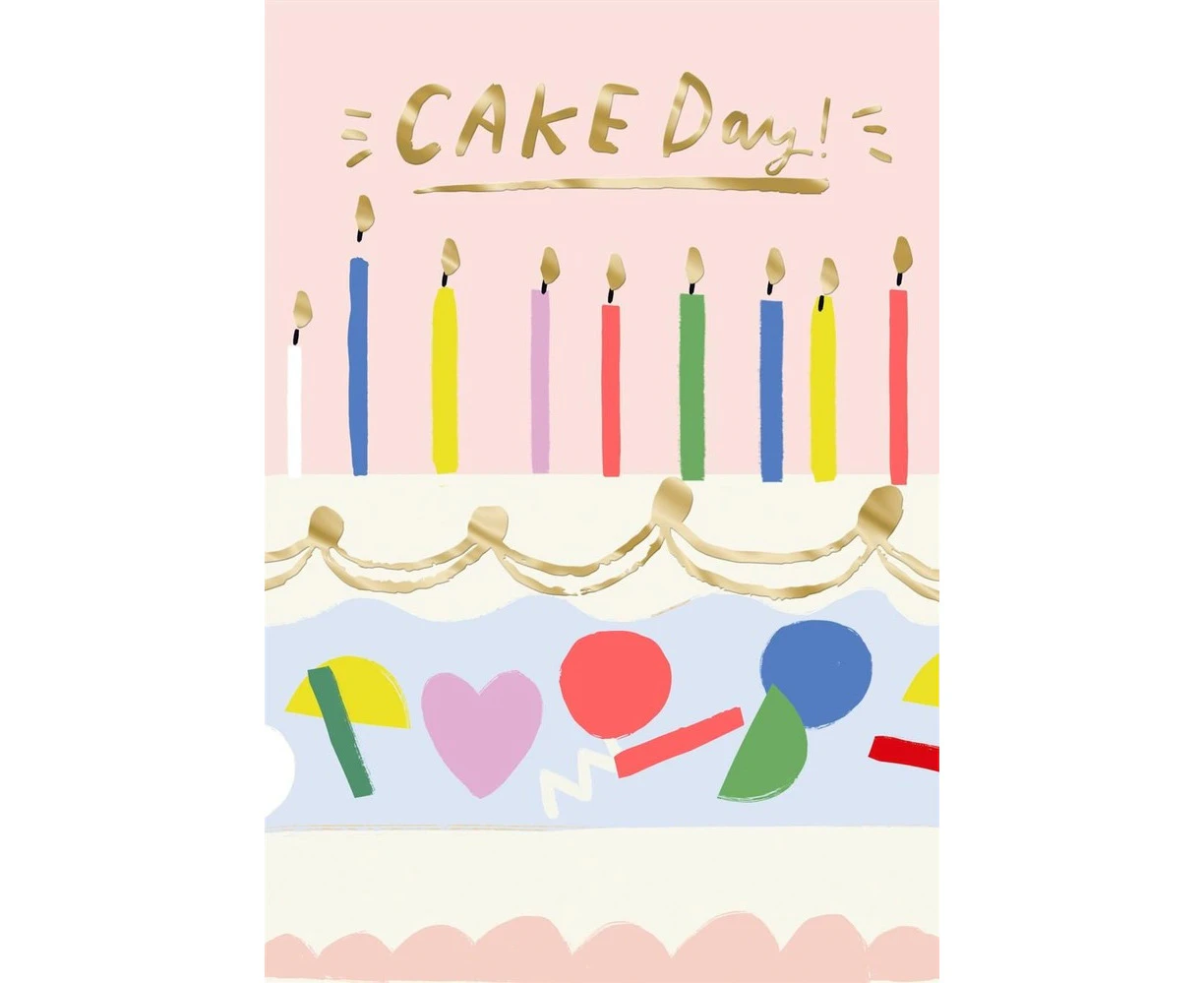 Hallmark Card - Cake Day Birthday Card