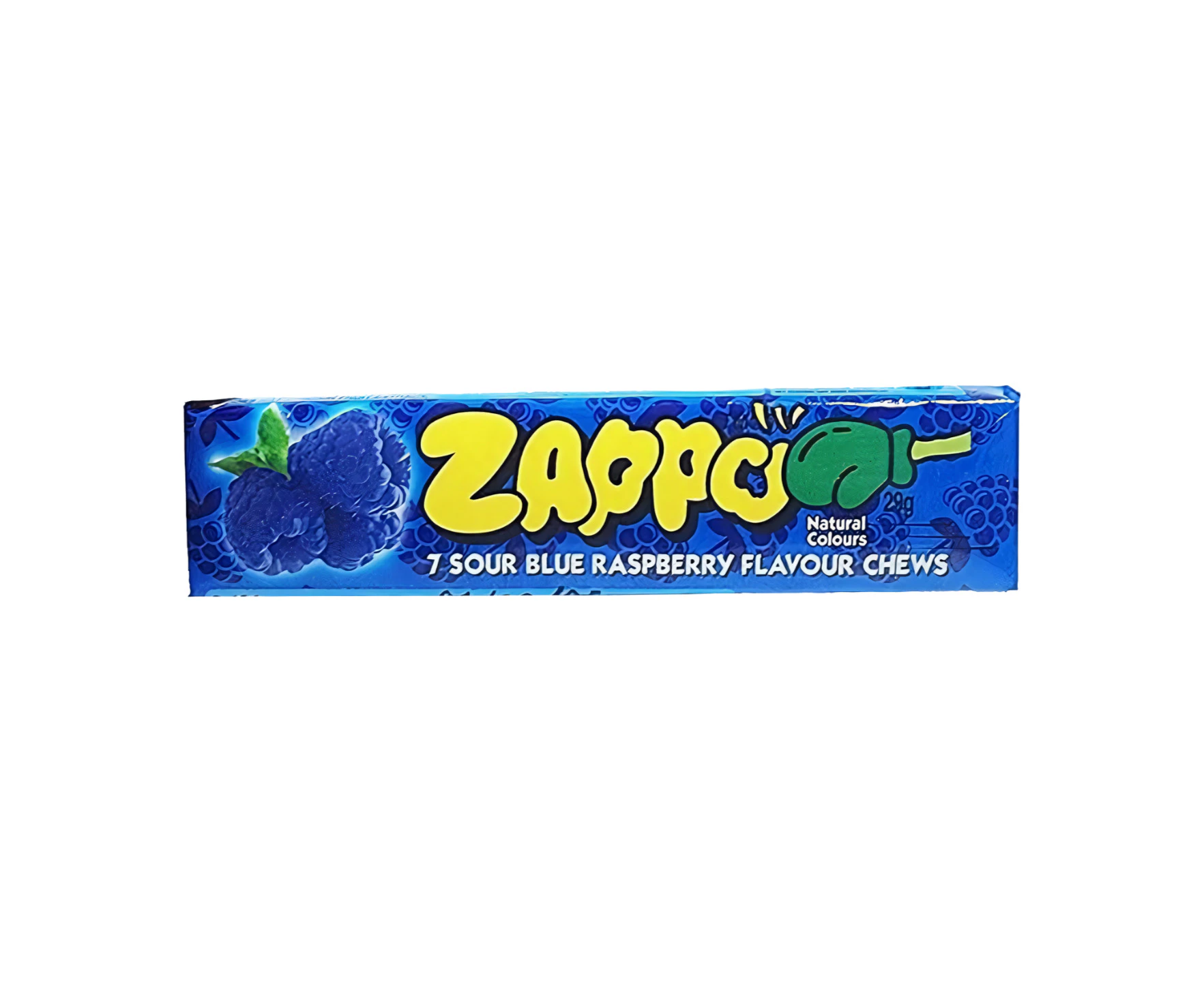 Zappo Blue Raspberry Chews 29g