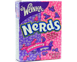 Wonka Nerds Strawberry Grape 46.7g