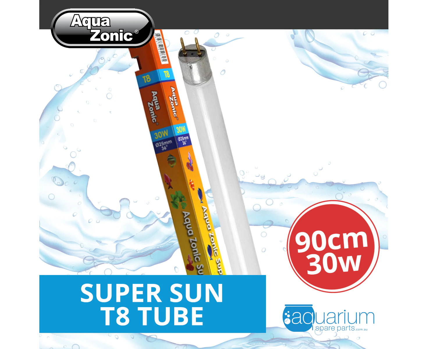 Aqua Zonic Super Sun T8 Tube 90cm 30w (AQZL14)