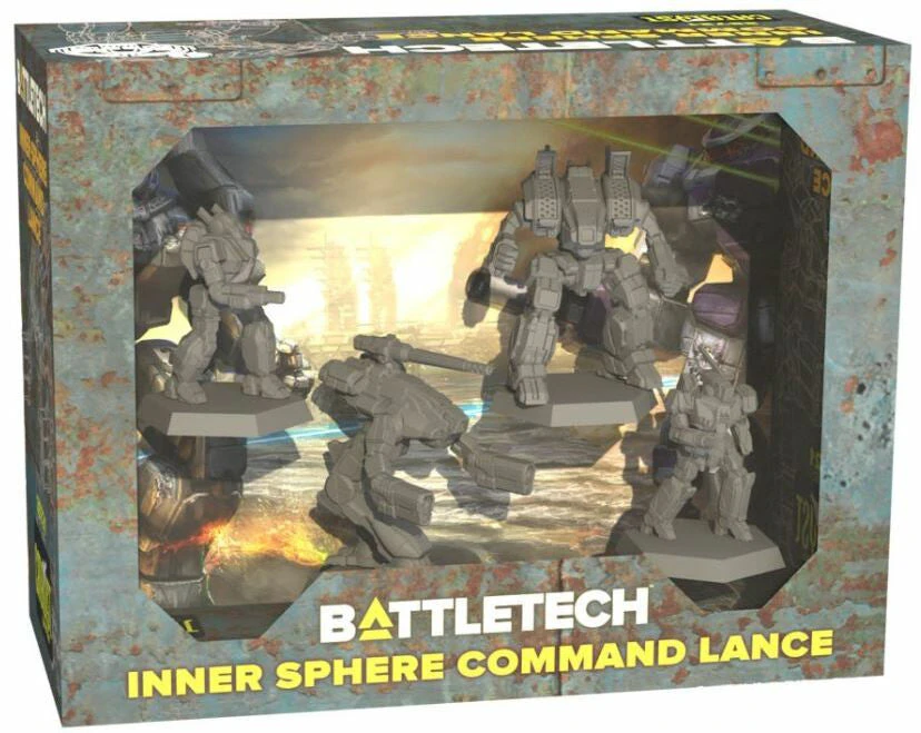 Battletech Rpg Inner Sphere Command Lance Miniatures