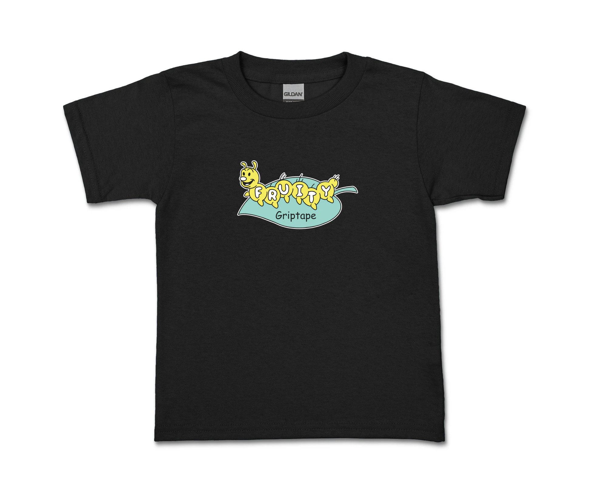 Fruity Toddler Tee Caterpillar Black