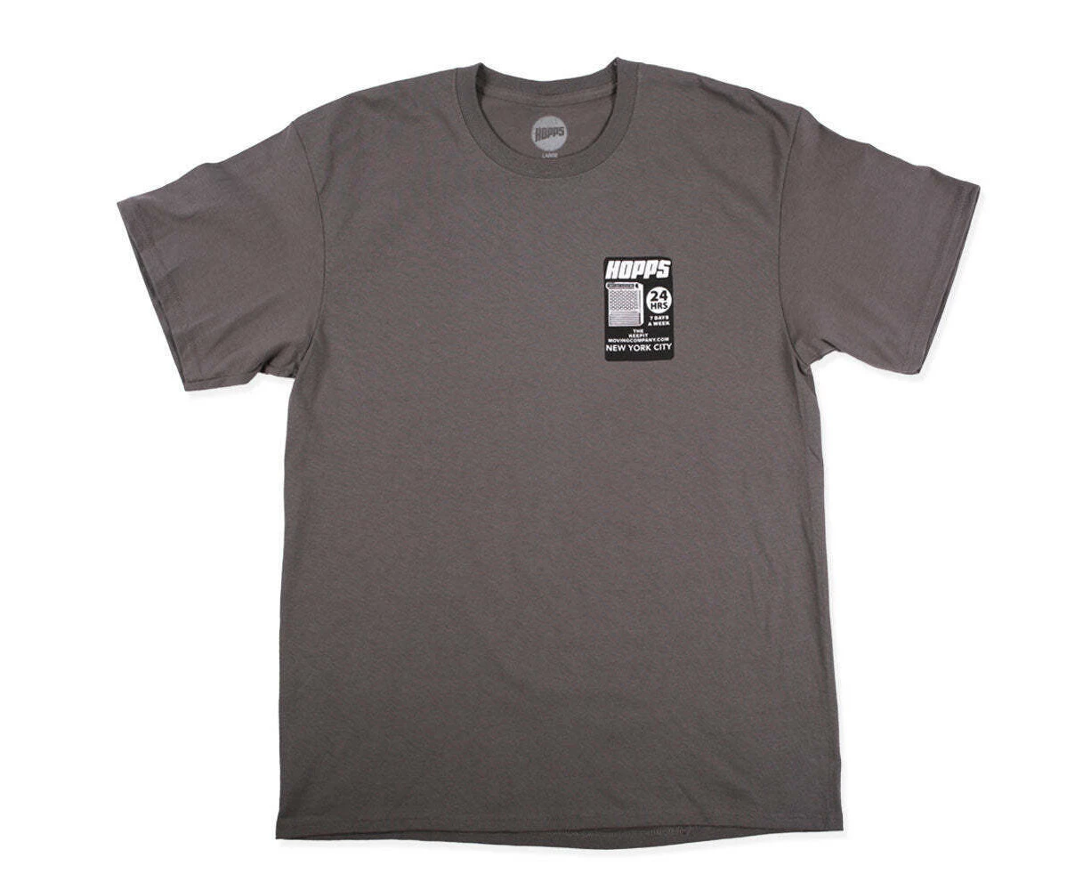 Hopps Tee 24 HRS Charcoal Heather