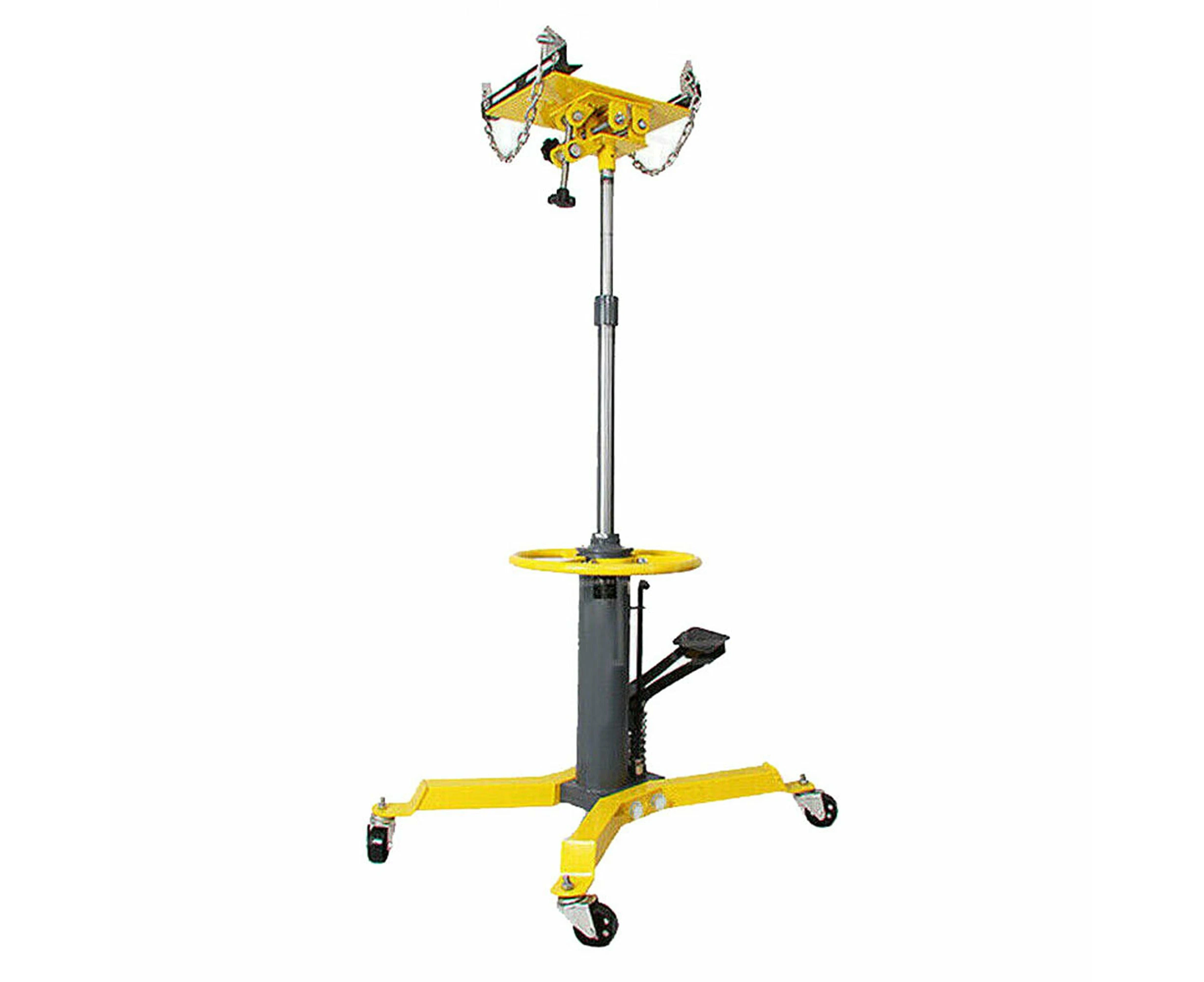 Gearbox Lifter Hoist Hydraulic Transmission Jack 0.5 Ton 1100 LB Use For Car