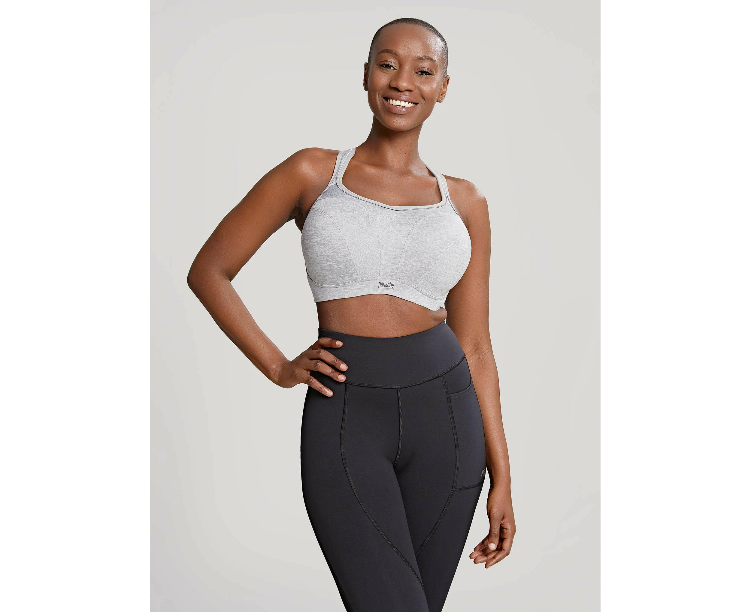 Panache Sport: Moulded Sports Bra  Greymarle