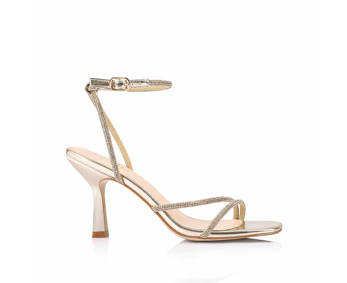 Pepper Strappy Sandals - Champagne