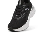 PUMA Softride Mayve Jr Shoe - Black/White - Youth - Kids