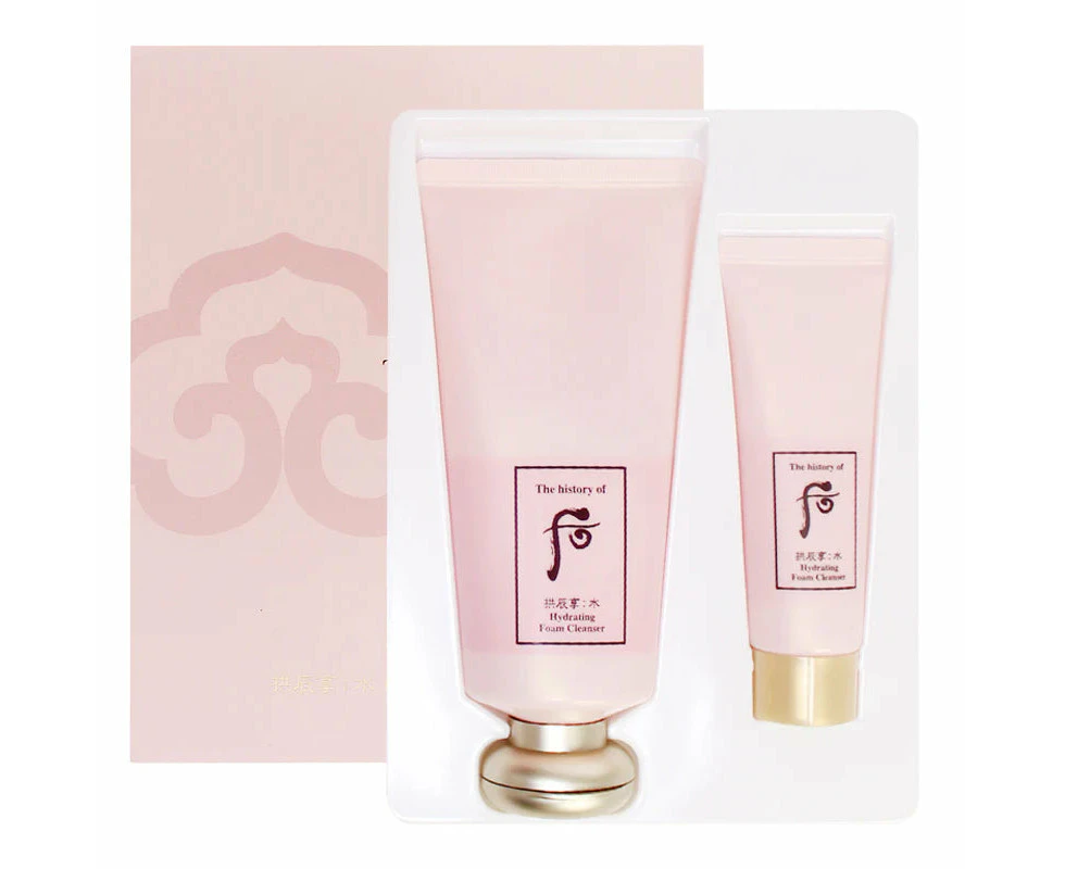 THE HISTORY OF WHOO SO HYDRATING FOAM CLEANSER SET