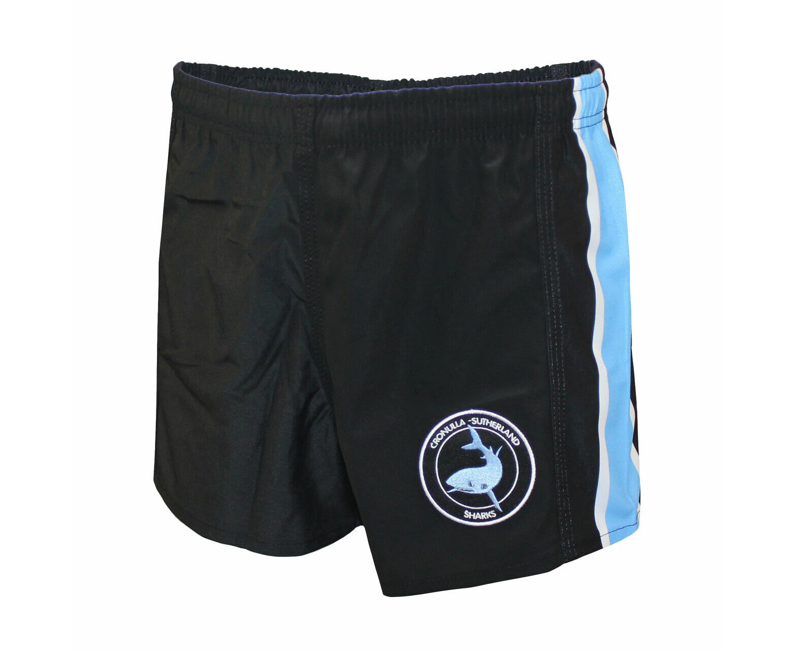 NRL RETRO Supporter Footy Shorts - Cronulla Sharks - ADULT - Adult - 2XL