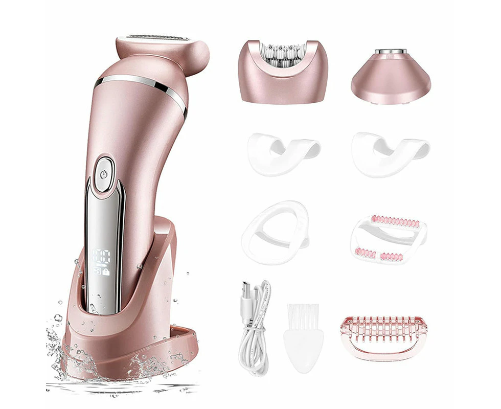 Beakey 3 in 1 Multifunction Electric Epilator USB Rechargeable Facial Chin Armpit Trimmer