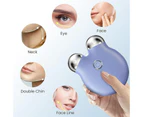 Beakey Mini Facial Massager with 3 Intensity Levels for Face Lifting Sculpting-Purple