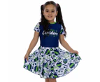 NRL Heartbreaker Dress - Canberra Raiders - Girls - Toddler - Kid