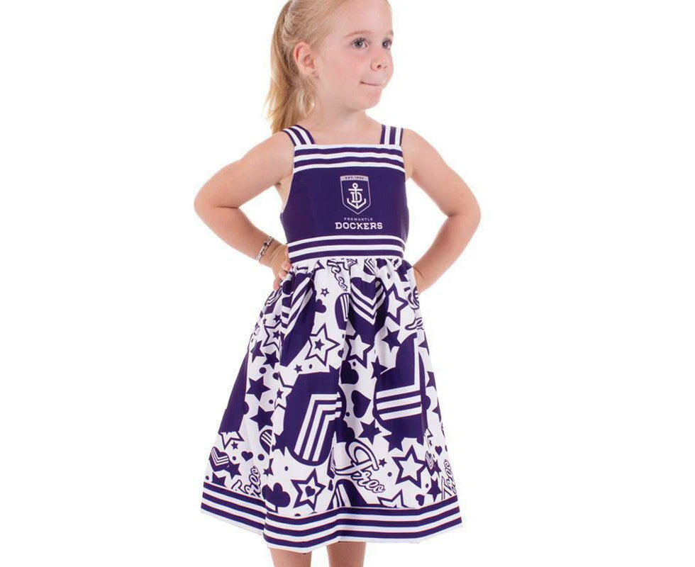 AFL - Fremantle Dockers - Stars And Stripes Dresses - Youth Toddler - Dress Girl