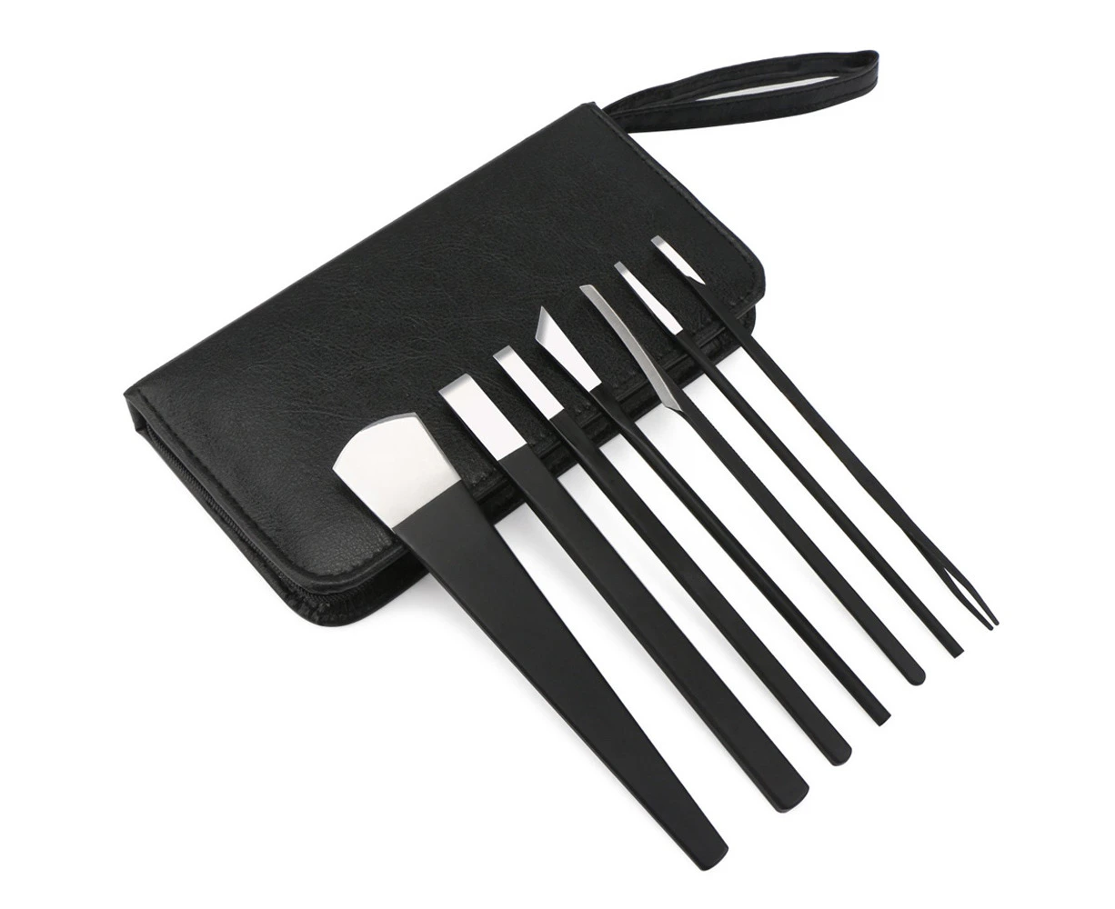 7PC Pedicure Knife Set – Ingrown Toenail Blade Tool with Storage Bag