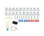 32 Cups Set Vacuum Massage Cupping Kit Acupuncture Suction Massager Pain Relief