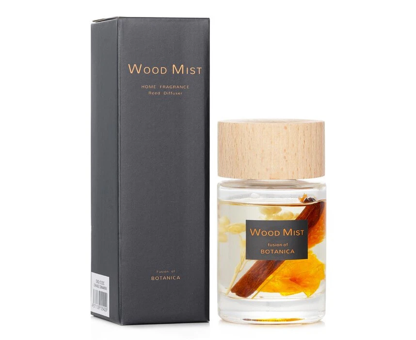 Botanica Wood Mist Home Fragrance Reed Diffuser  Orange Cinnamon 60ml/2.03oz