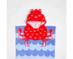 Target Kids Hooded Beach Towel - Cooper the Crab