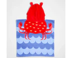 Target Kids Hooded Beach Towel - Cooper the Crab